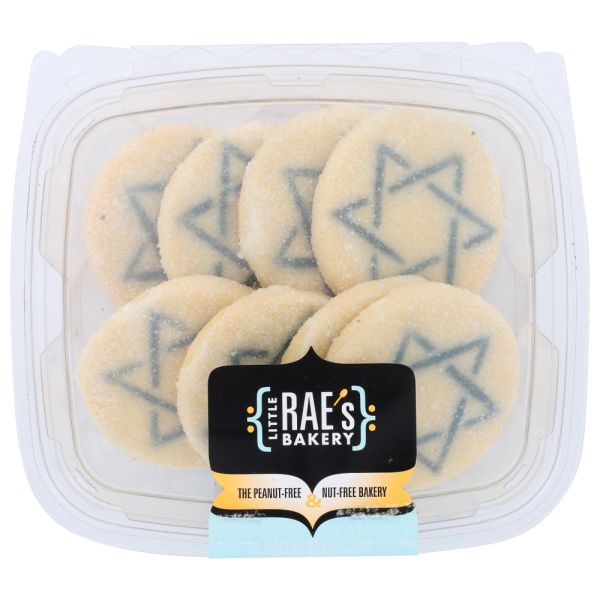 LITTLE RAE'S BAKERY: Happy Hanukkah Shortbread Cookies, 7 oz