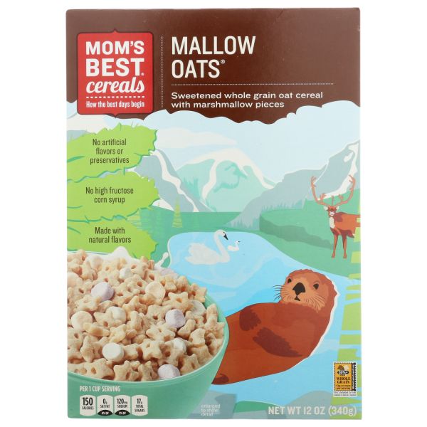 MOMS BEST: Cereal Oats Marshmallow, 12 oz