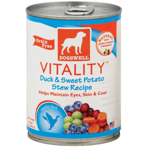 DOGSWELL: Treat Vitality Duck and Sweet Potato, 13 oz