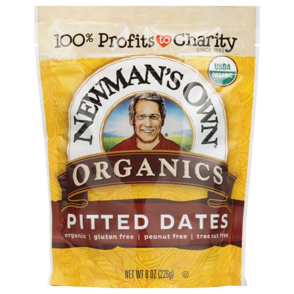 NEWMANS OWN ORGANIC: Pitted Dates Organic, 8 oz