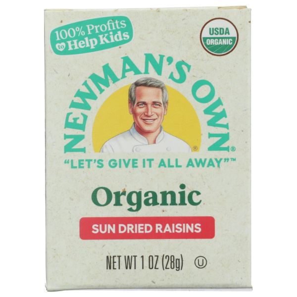 NEWMANS OWN ORGANIC: Organic Sundried Raisins, 6 oz