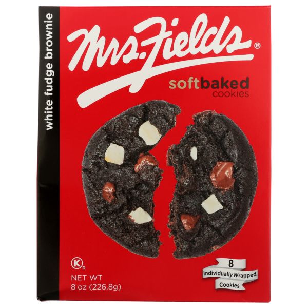 MRS FIELDS: Cookie White Fudge Brownie, 8 oz