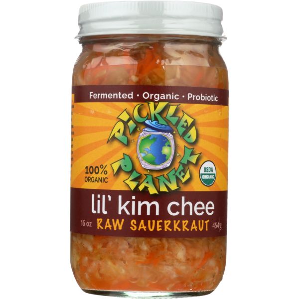 PICKLED PLANET: Lil' Kim Chee Raw Sauerkraut, 16 oz