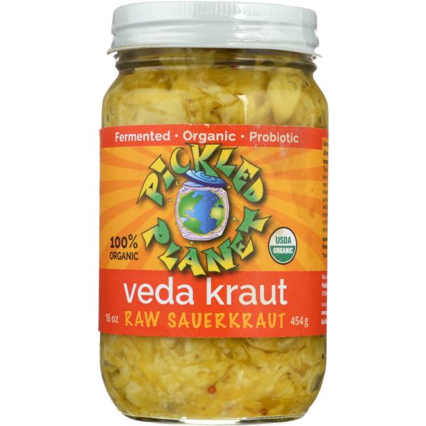 PICKLED PLANET: Veda Kraut Raw Sauerkraut, 16 oz