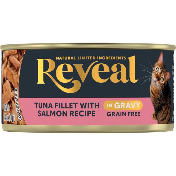 REVEAL: Tuna Fillet With Salmon Recipe In Gravy, 2.47 oz
