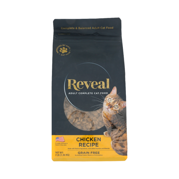 REVEAL: Chicken Recipe Adult Dry Cat Food, 3 lb