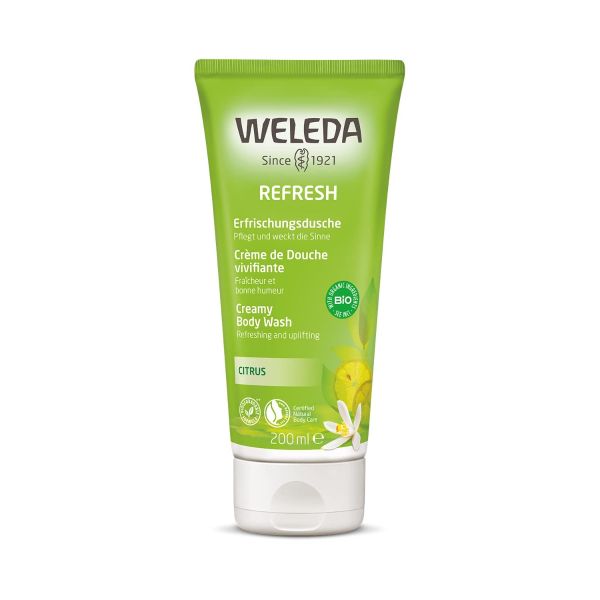 WELEDA: Refreshing Body Wash Citrus, 6.8 fo