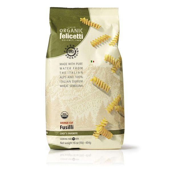 FELICETTI: Organic Durum Wheat Fusilli, 16 oz