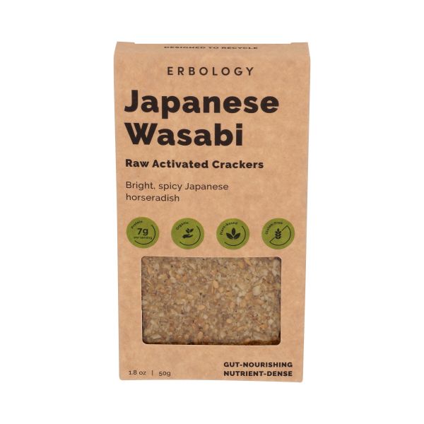 ERBOLOGY: Crackers Wasabi Japanese, 1.8 oz