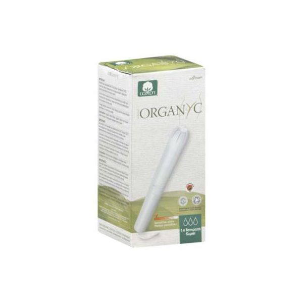 ORGANYC: Tampon Applicator Super Organic, 14 pc