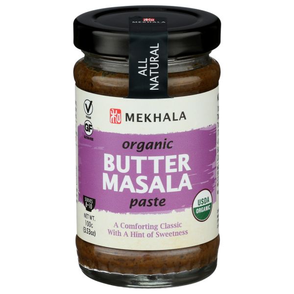 MEKHALA: Organic Butter Masala Paste, 3.53 oz