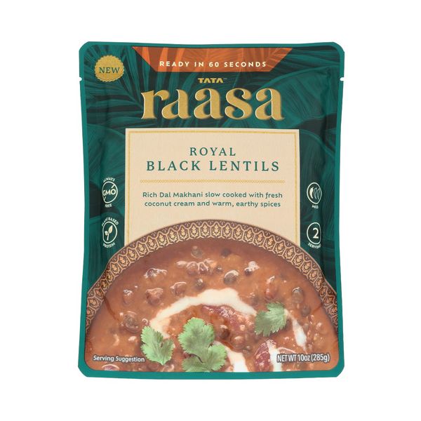 TATA RAASA: Royal Black Lentils, 10 oz