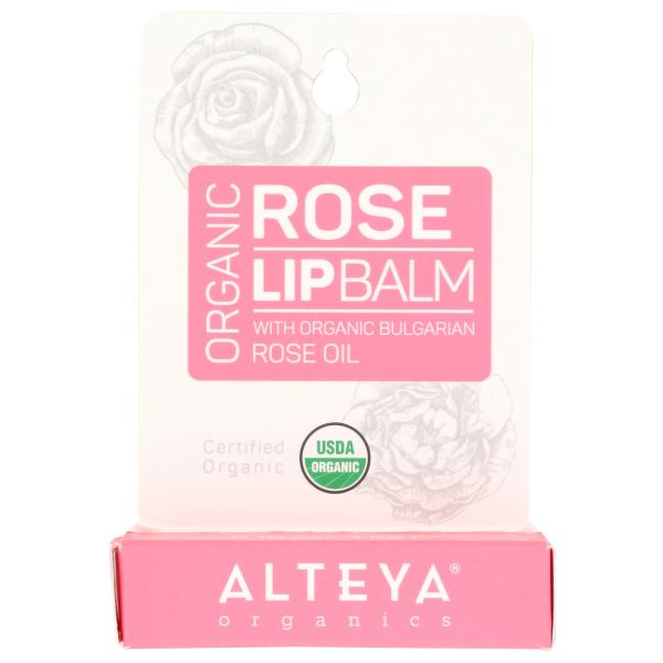 ALTEYA ORGANICS: Rose Lip Balm, 0.16 oz