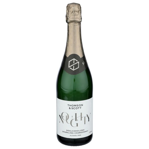 THOMSON AND SCOTT NOUGHTY: Non-Alcoholic Sparkling Chardonnay, 750 ml