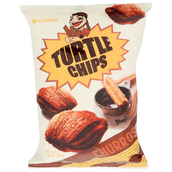 ORION: Choco Churros Turtle Chips, 5.65 oz