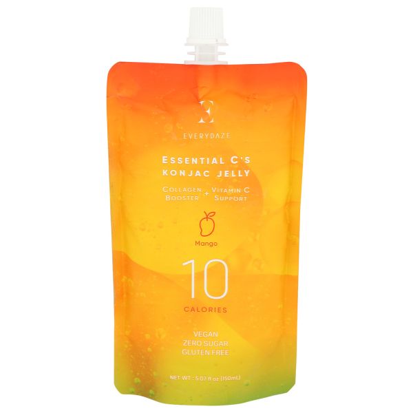 EVERYDAZE: Essential C's Konjac Jelly Mango, 5.07 fo