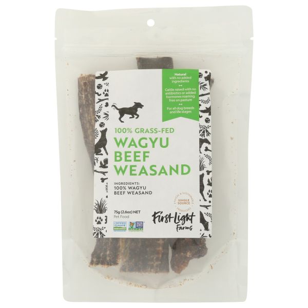 FIRST LIGHT: Grass Fed Wagyu Beef Weasand, 2.6 oz