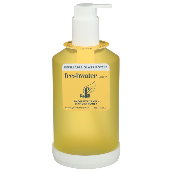 FRESHWATER FARM AUSTRALIA: Lemon Myrtle Oil and Manuka Honey Hand Wash, 16.9 fo