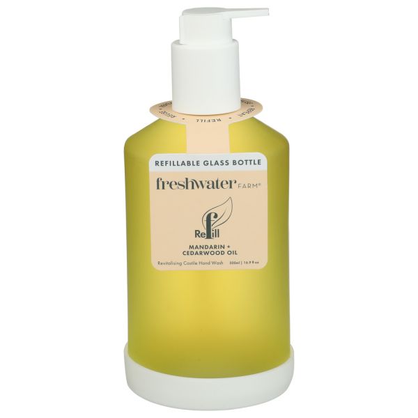 FRESHWATER FARM AUSTRALIA: Mandarin and Cedarwood Oil Hand Wash, 16.9 fo