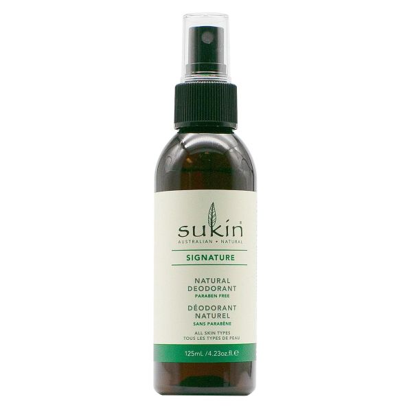 SUKIN: Natural Deodorant Spray Signature Scent, 4.23 fo