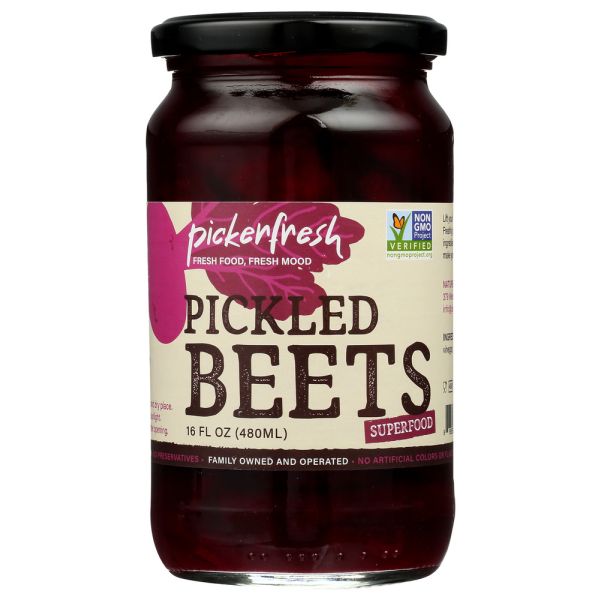 PICKERFRESH: Pickled Beets, 16 oz