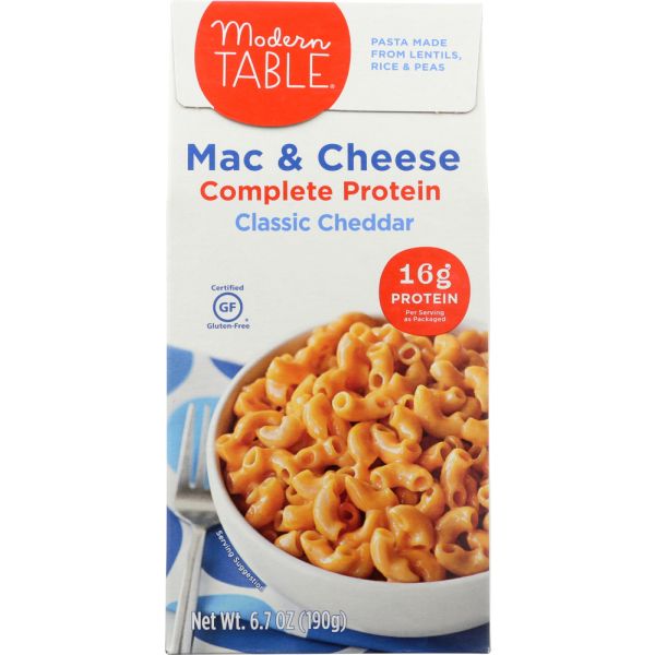 MODERN TABLE: Mac N Cheese Protein Classic, 6.7 oz