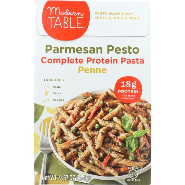 MODERN TABLE: Pasta Lentil Parmesan Pesto Meal Kit, 9.67 oz