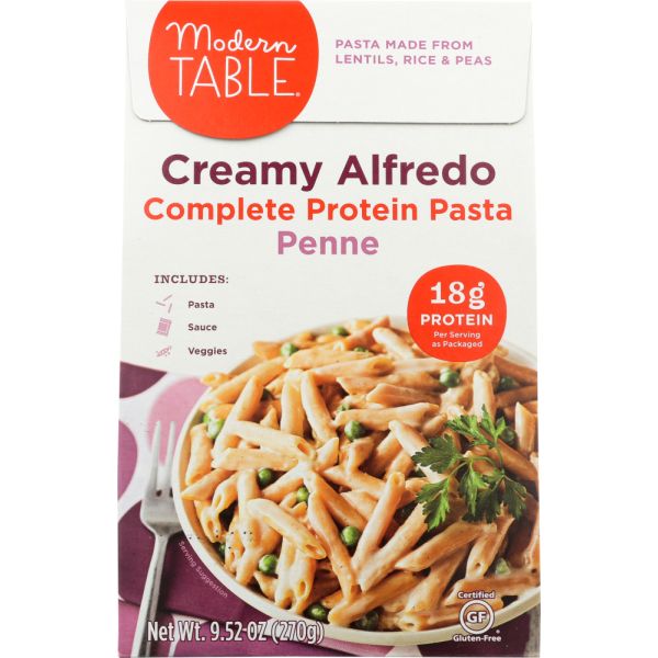 MODERN TABLE: Pasta Protein Creamy Alfredo Meal Kit, 9.52 oz