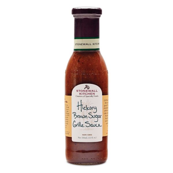 STONEWALL KITCHEN: Grill Sauce Hckry Brn Sgr, 11 FO