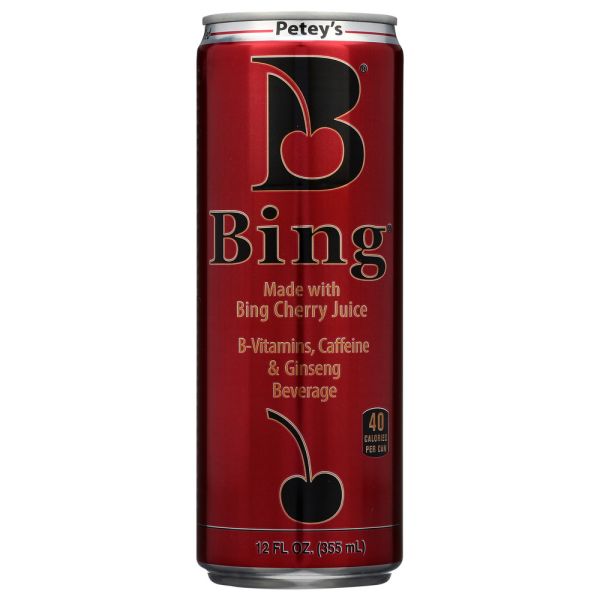 BING ENERGY: Bing Cherry Juice, 12 fo