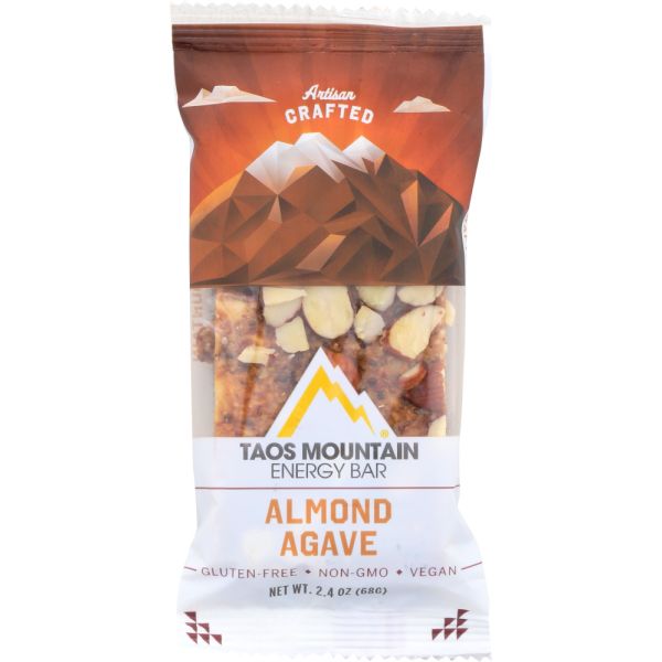TAOS MOUNTAIN ENERGY BAR: Almond Agave Bar, 2.4 oz