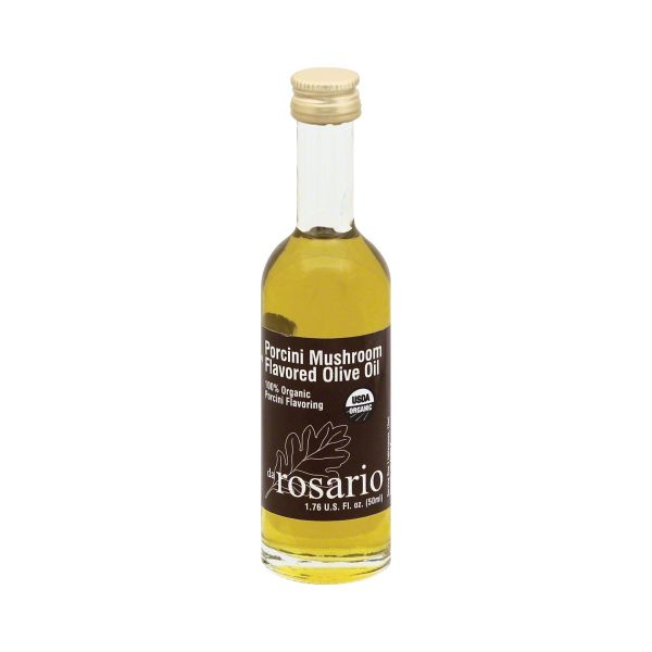 DAROSARIO ORGANICS: Porcini Mushroom Flavored Olive Oil, 1.76 oz