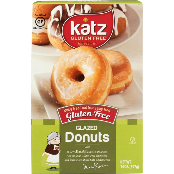 KATZ: Gluten Free Glazed Donuts, 14 oz