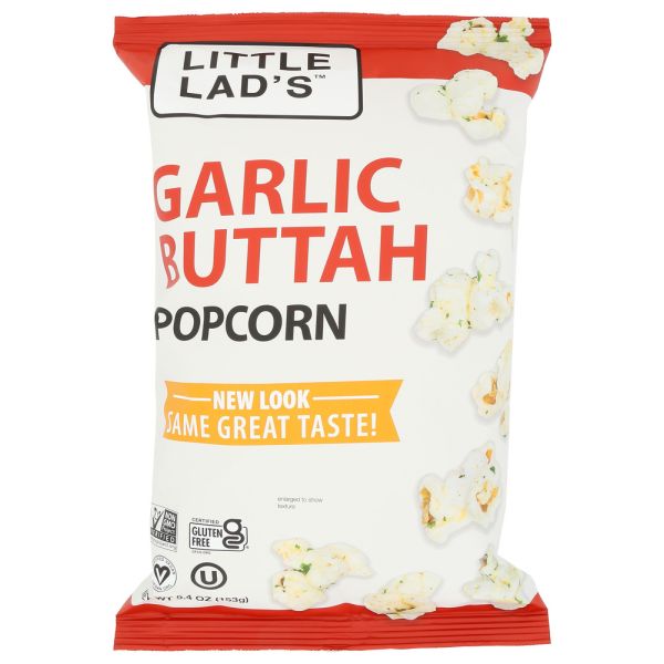 LITTLE LADS: Garlic Buttah Popcorn, 5.4 oz