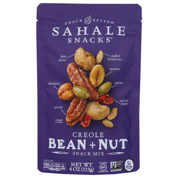 SAHALE SNACKS: Bean Mix Creole, 4 oz