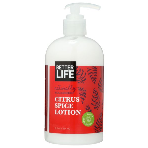 BETTER LIFE: Lotion Citrus Spice, 12 oz