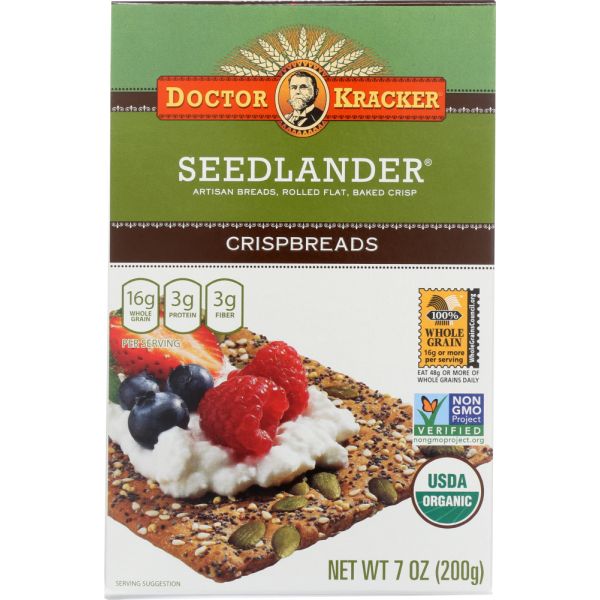 DR KRACKER: Crispbreads Seedlander, 7 oz