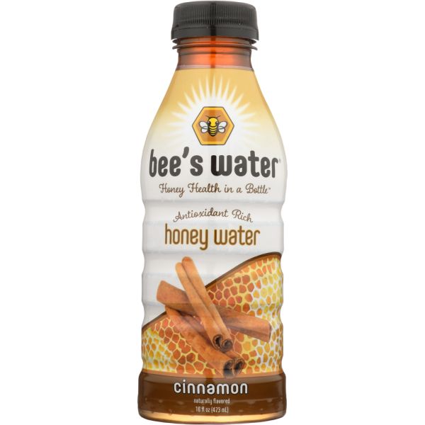 BEES WATER: Cinnamon Honey Water, 16 oz