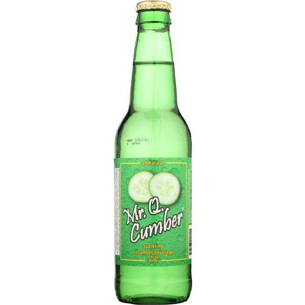 MR Q CUMBER: Sparkling Cucumber Beverage, 12 oz