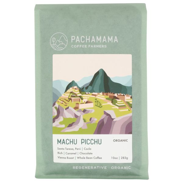 PACHAMAMA COFFEE COOPERATIVE: Machu Picchu Organic Coffee, 10 oz