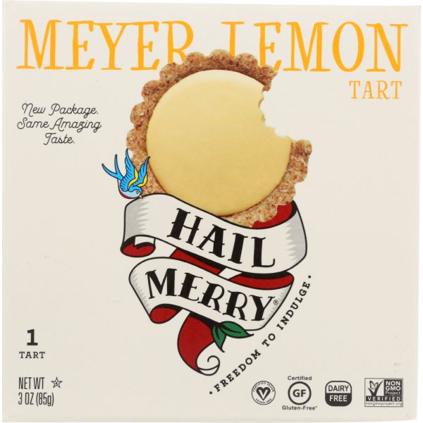 HAIL MERRY: Meyer Lemon Miracle Tart, 3 oz