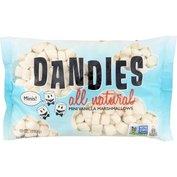 DANDIES: Mini-Marshmallows Vegan Animal Free Non-Gmo, 10 oz