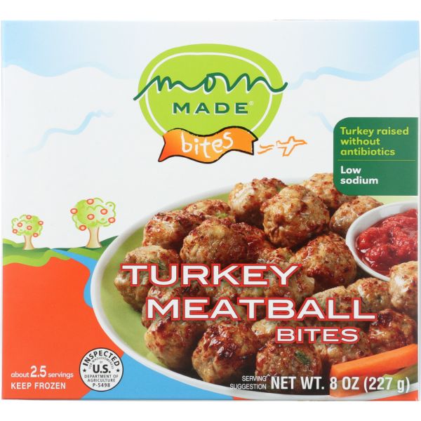 MOM MADE: Turkey Meatball Bites, 8 oz