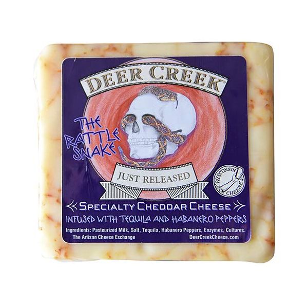 DEER CREEK: The Rattle Snake Cheddar Cheese, 7 oz