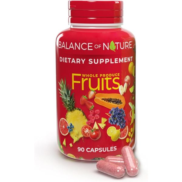 BALANCE OF NATURE: Whole Produce Fruits Supplement, 90 vc