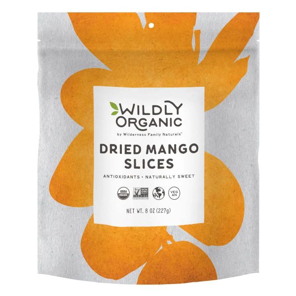 WILDLY ORGANIC: Dried Mango Slices, 8 oz