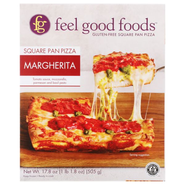 FEEL GOOD FOODS: Margherita Pizza, 17.8 oz