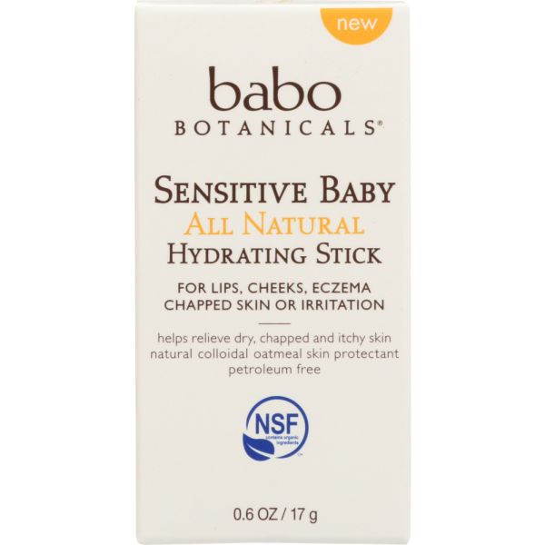 BABO BOTANICALS: Hydrating Stick Baby, 0.6 oz