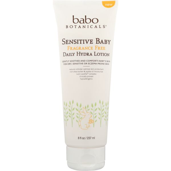 BABO BOTANICALS: Lotion Baby Daily Hydrating, 8 oz