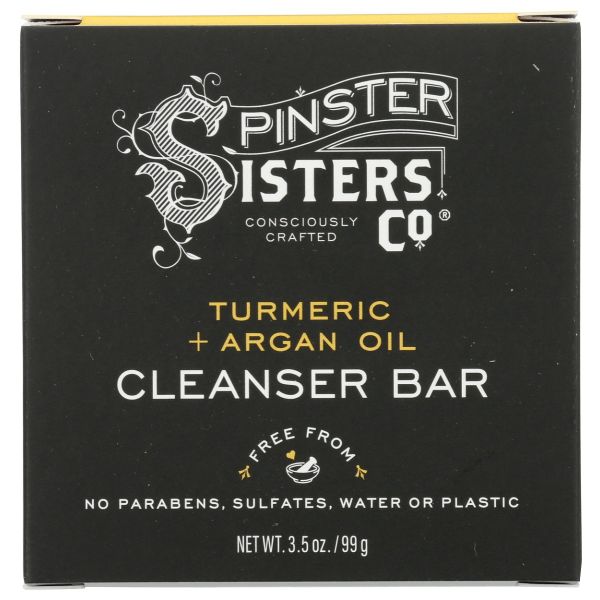SPINSTER SISTERS CO: Bar Face Cleanser Dly Glw, 3.5 OZ